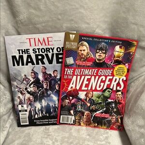 Marvel and Avengers Collector's Magazines